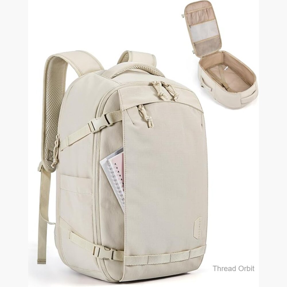 15.6 Inch Laptop Travel Backpack, Water Resistant Weekender Bag with Luggage